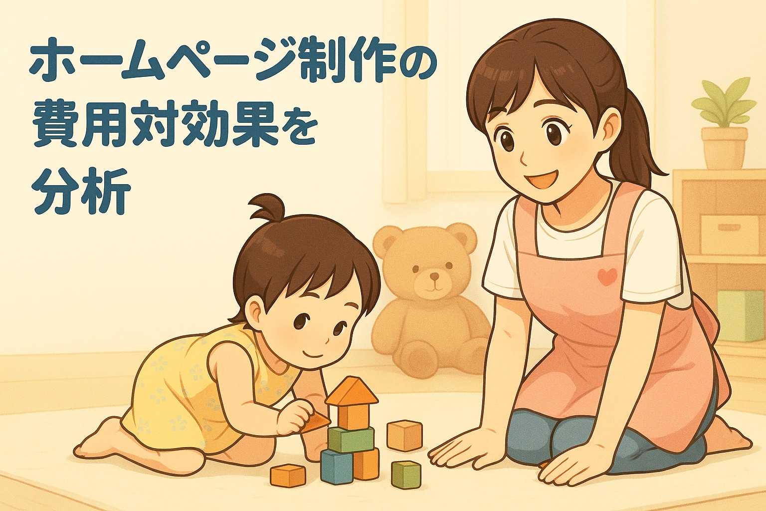 ホームページ制作の費用対効果を分析