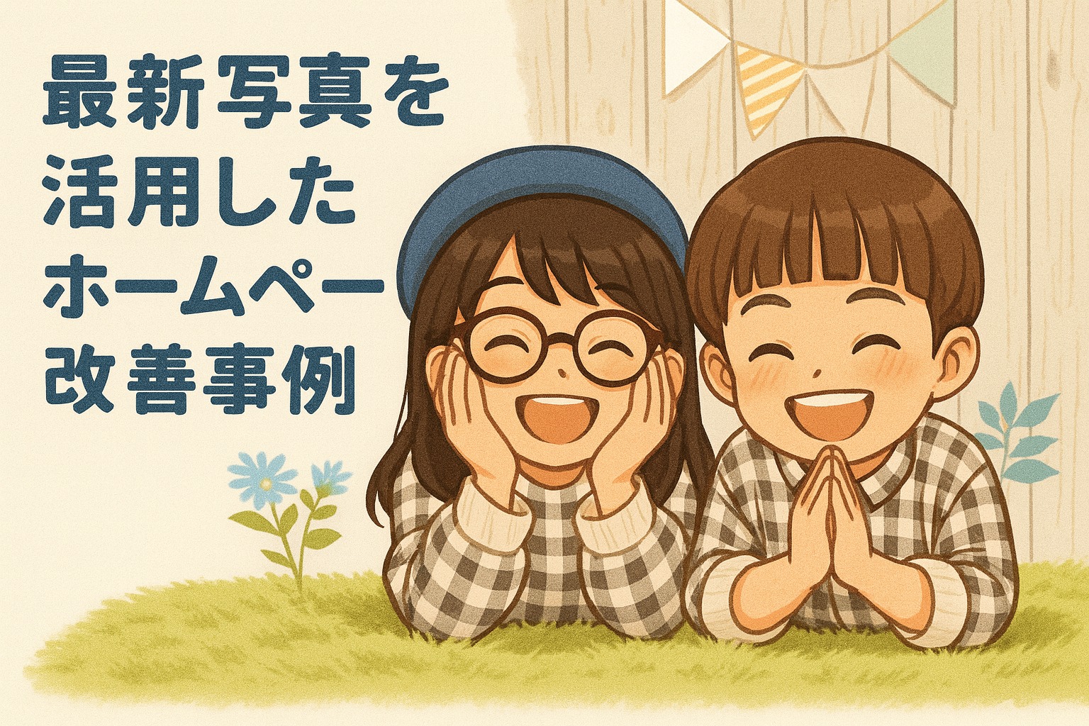最新写真を活用したホームページ改善事例