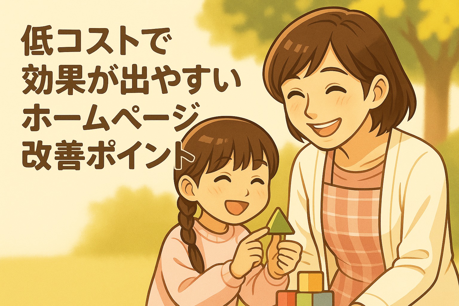 低コストで効果が出やすいホームページ改善ポイント