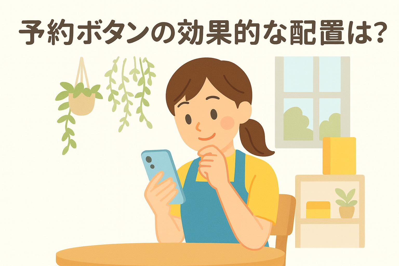 見学予約ボタンの効果的な配置パターン