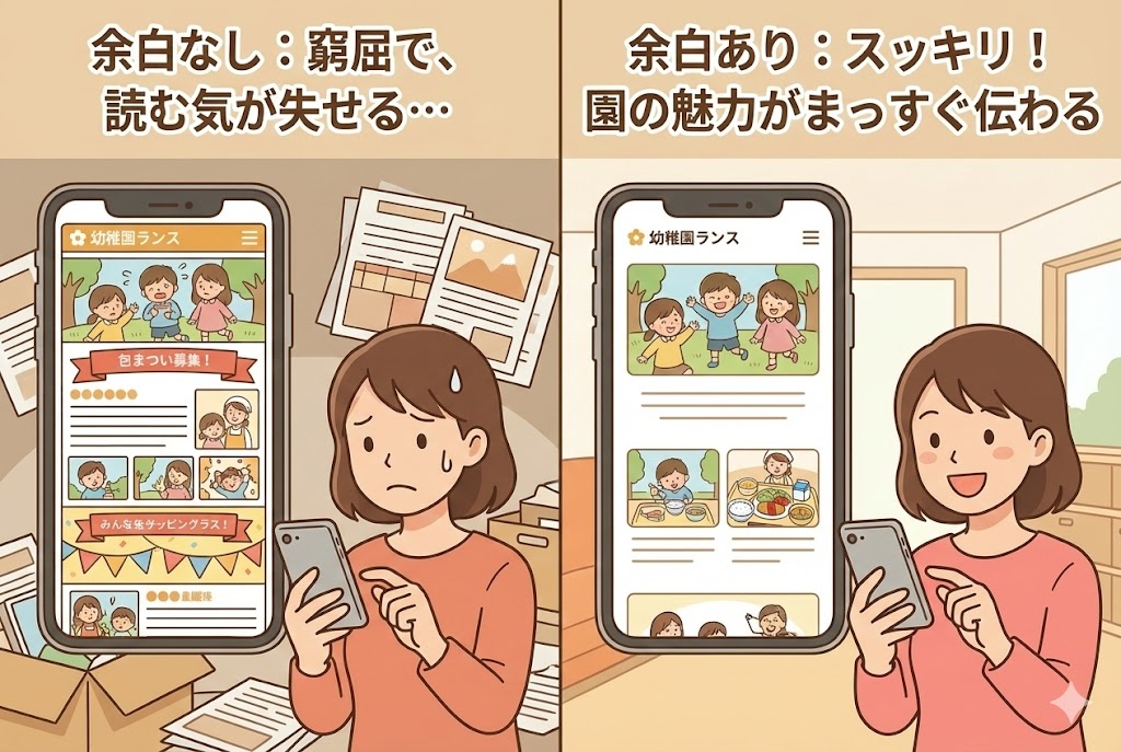 見学予約導線の改善事例図解