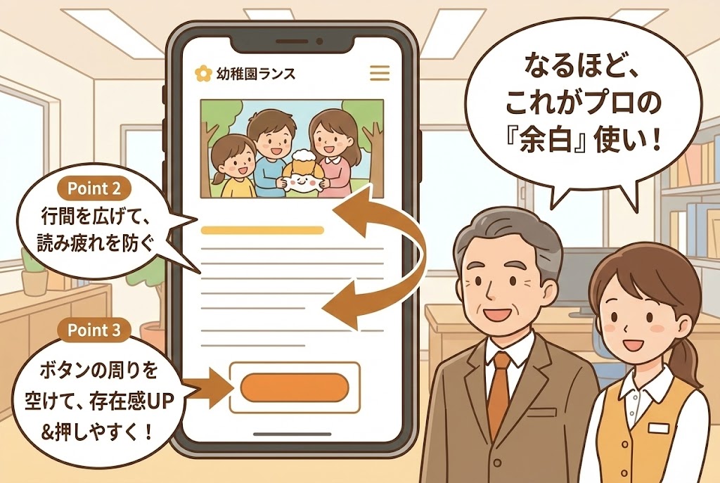 見学予約ボタンの効果的な配置パターン